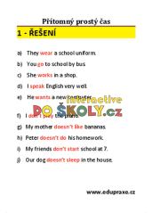 Přítomný prostý čas