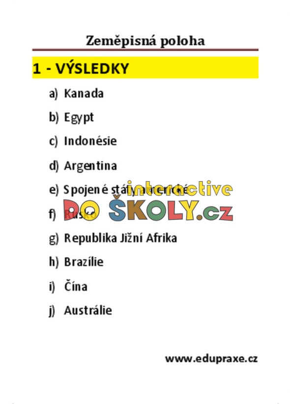 Zeměpisná poloha