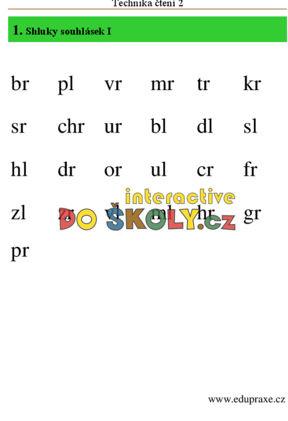 Technika čtení 2