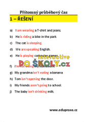 Přítomný průběhový čas