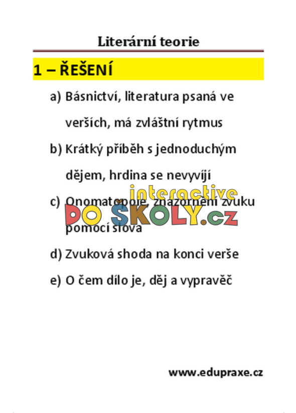 Literární teorie
