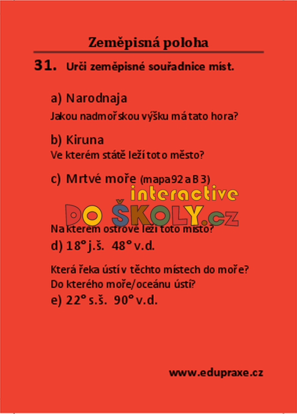Zeměpisná poloha