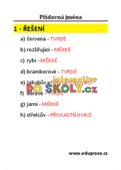 Přídavná jména