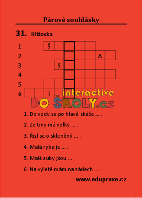 Párové souhlásky