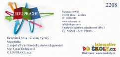Desetinná čísla – číselné výrazy