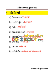 Přídavná jména
