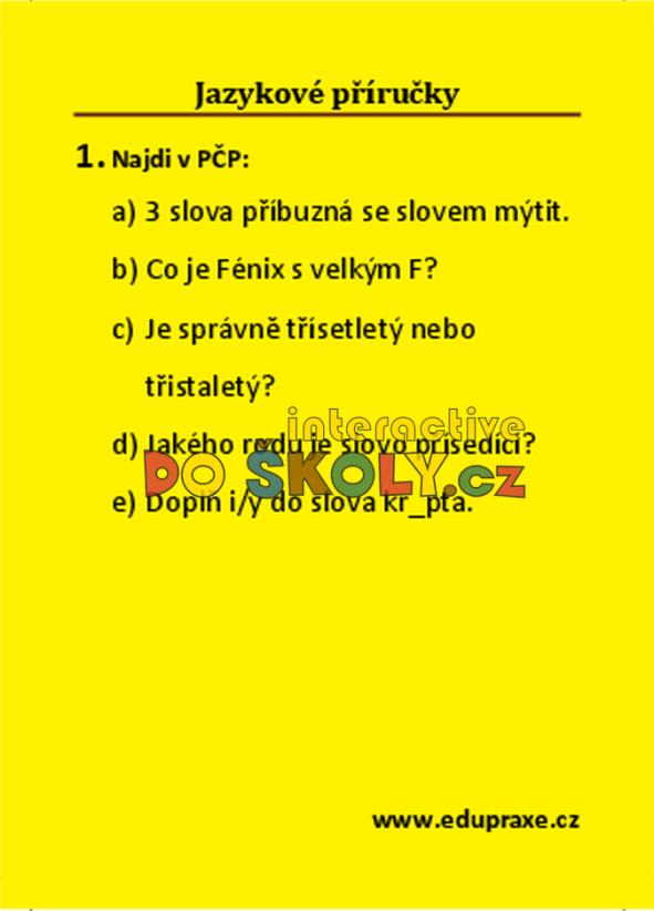 Jazykové příručky