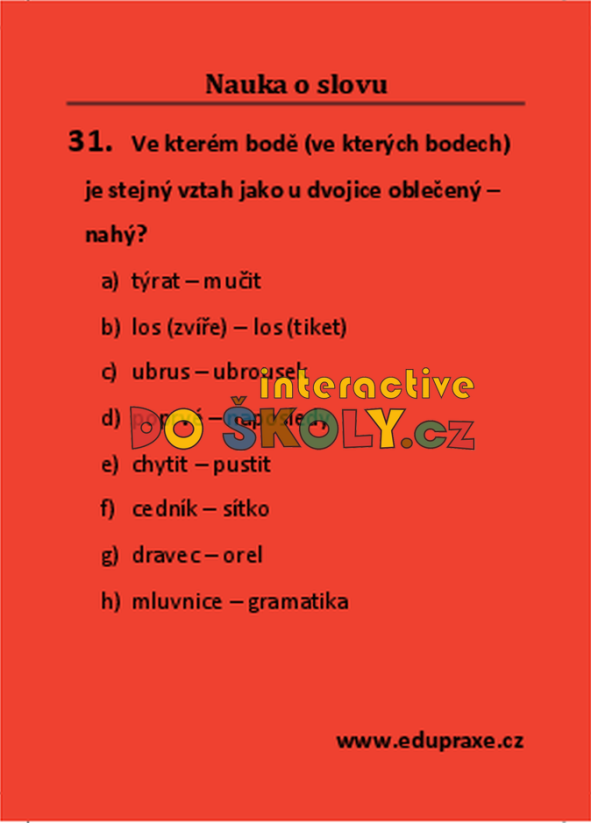 Nauka o slovu