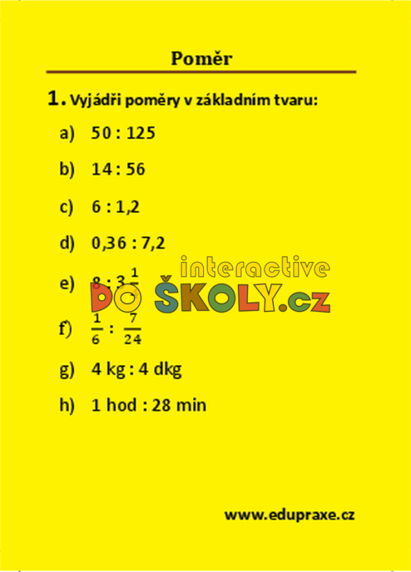 Poměr