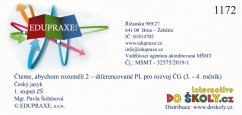 Čteme, abychom rozuměli 2 – diferencované PL pro rozvoj ČG (3. - 4. ročník)