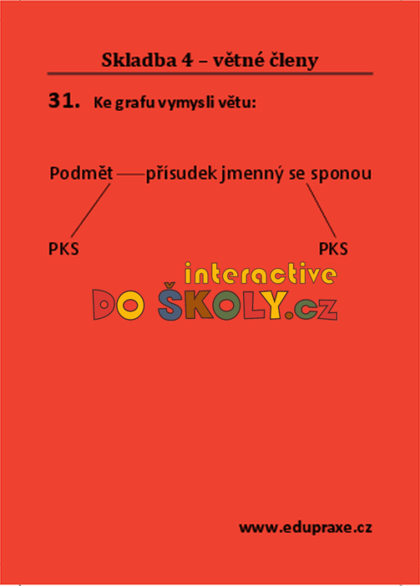 Skladba 4 – větné členy