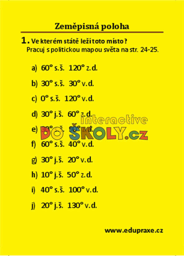Zeměpisná poloha